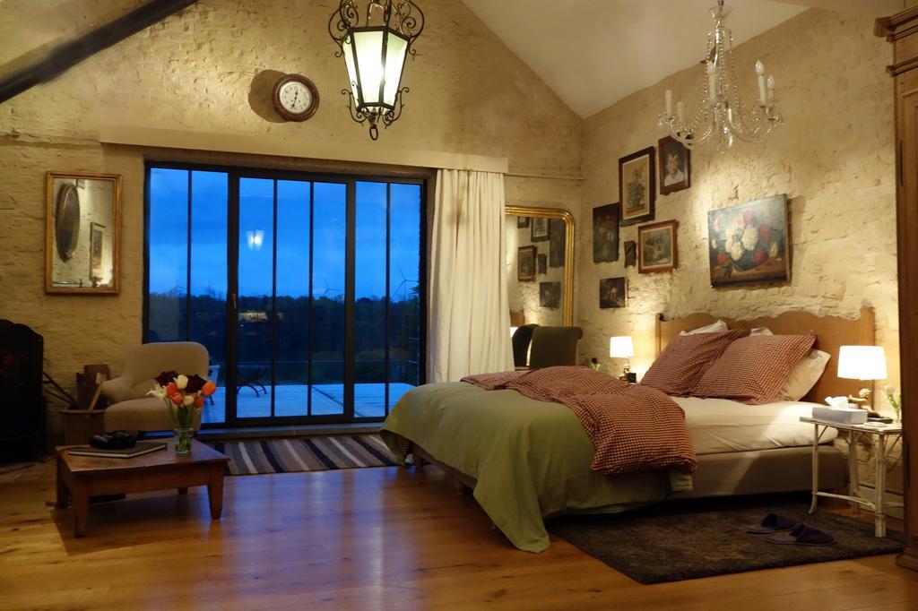 La Passiflore B&B Bossiere Phòng bức ảnh